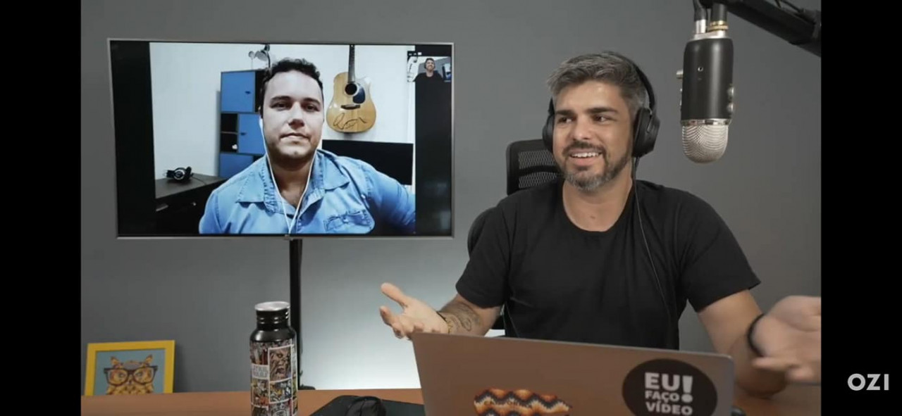 Live para escola OZI - Escola de audiovisual