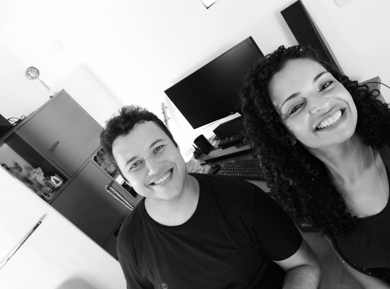 Minha companheira de vida e de trabalho!